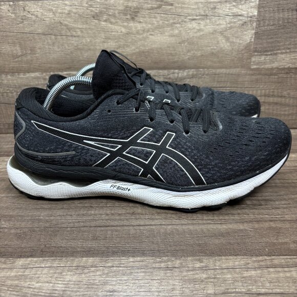 Asics Other - Asics Gel-Nimbus 24 Black Mens US Size 11.5 EUR 46 1011B359 Running Shoes